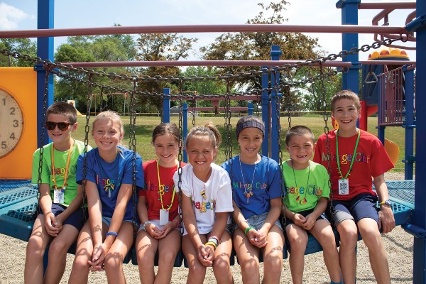 Kids on the bridge, image